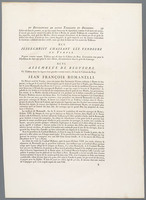 KG 14537
<br/>
Titelblad en beschrijvende tekst bij bundel reproductiegrafiek
<br/>
<em>Imprimerie Royale</em>